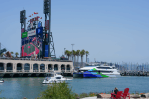 SF Bay Ferry at Oracle Park
